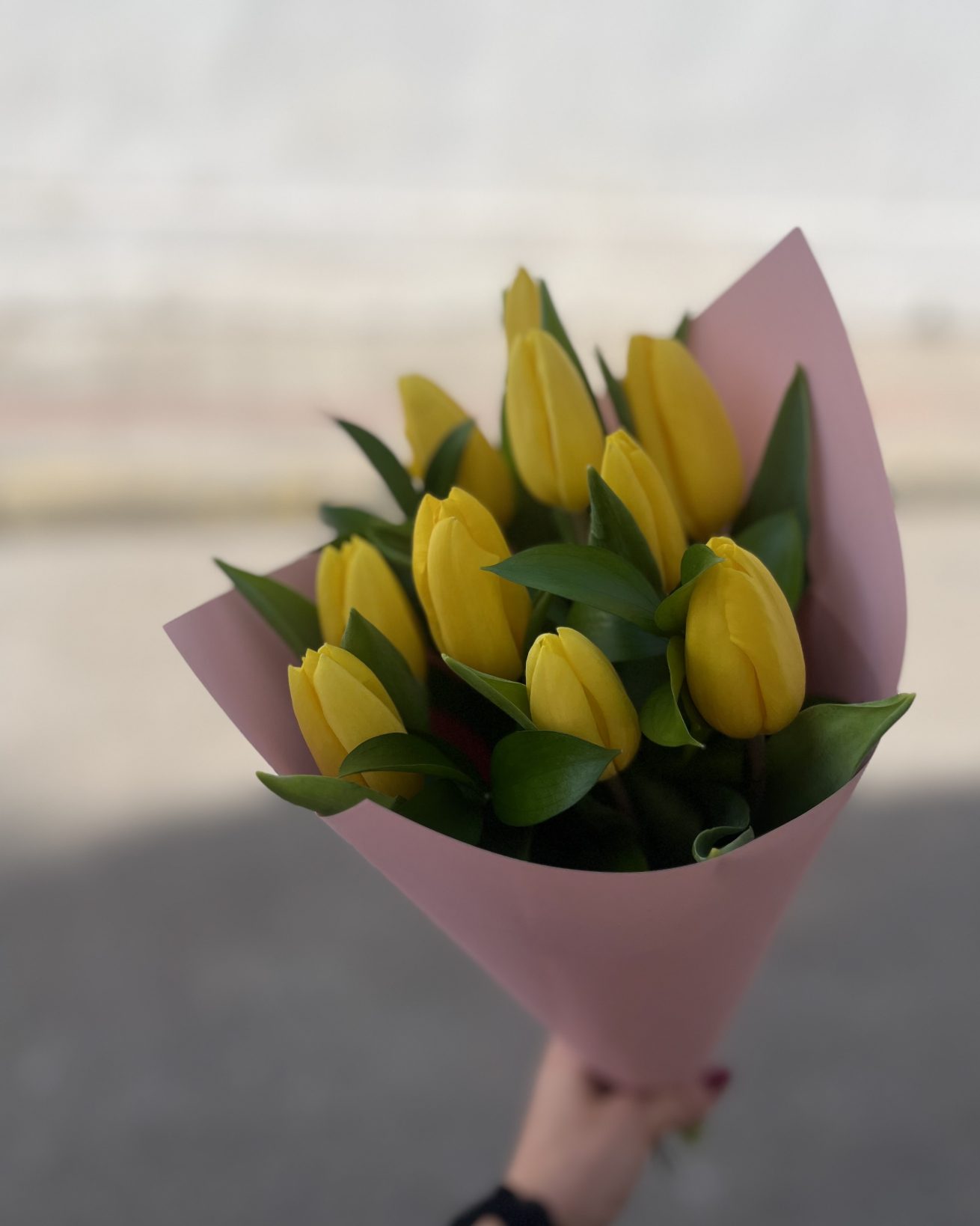 Ramo Primavera: Tulipanes Amarillos