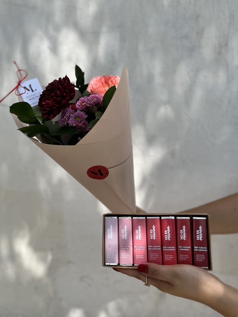 AMOR: Pack Trilogía + Caja barritas de Chocolate